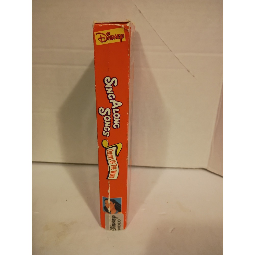 Disney Sing-Along Songs Pocahontas Colors of the Wind VHS Vintage 1995 4814 - Picture 2 of 4